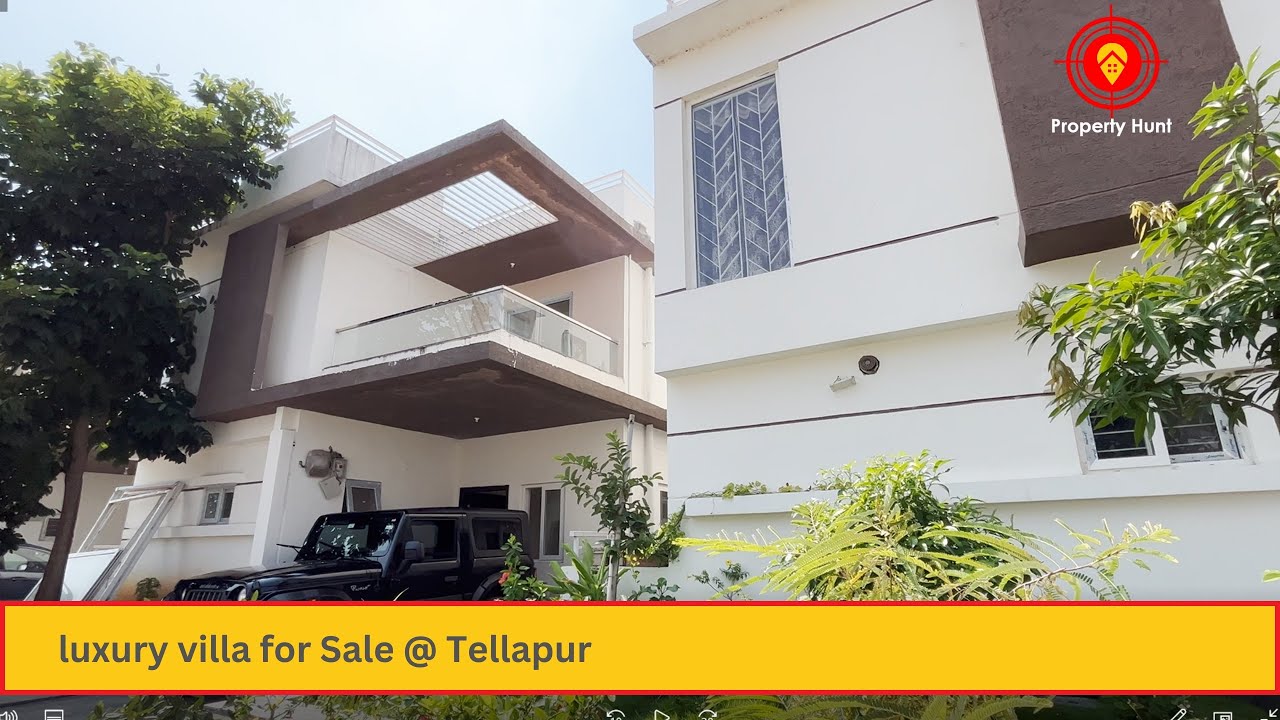 Villa for Sale in Tellapur Tellapur Villas Villas for Sale in