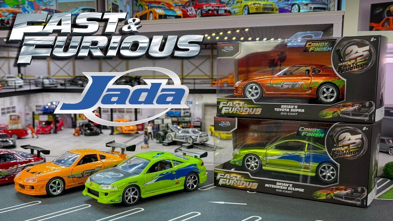 NEW Candy Finish Unboxing Jada toys Fast & Furious 25th