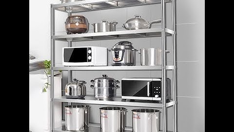 Hướng dẫn lắp đặt kệ Inox A8