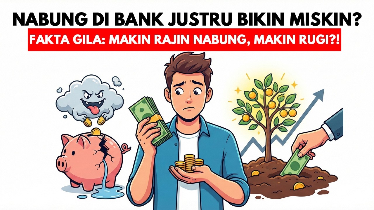 TERBONGKAR! NABUNG DI BANK JUSTRU BIKIN MISKIN!