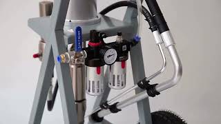 HB310-30 pneumatic airless machine 30:1 painting machine for shipping yard and steel paint spray
