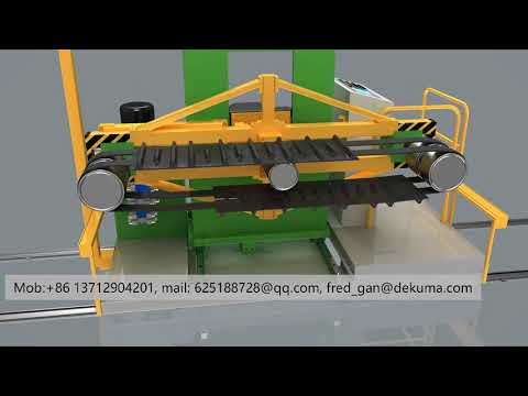 Rubber track molding machine / rubber caterpillar production machine