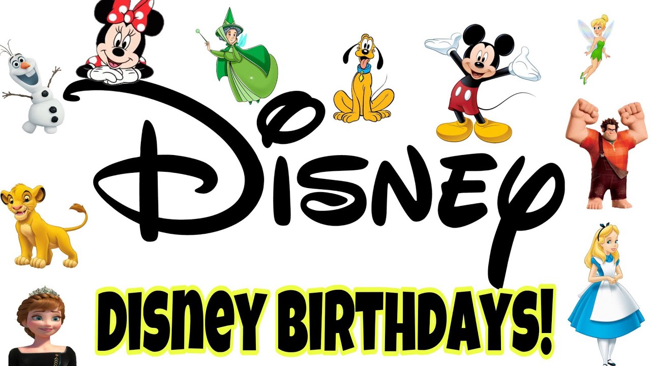 Disney Happy, Happy Birthday to you - YouTube