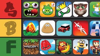 I played and ranked EVERY Classic Mobile Game (PART 3) screenshot 3