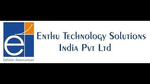 About Enthu Technology Solutions India Pvt. Ltd.