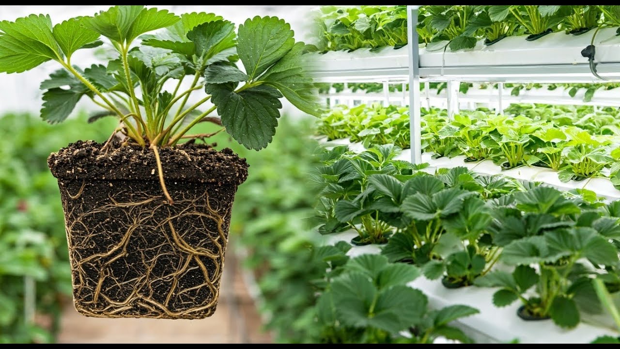 Topraksız tarım çilek serası kurulumunda neler yapılmalı ? Nelere dikkat edilmeli?🍓 #çiftçi #tarım