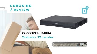 Unboxing XVR4232AN-I Dahua. Review.