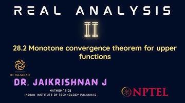28.2 Monotone convergence theorem for upper functions