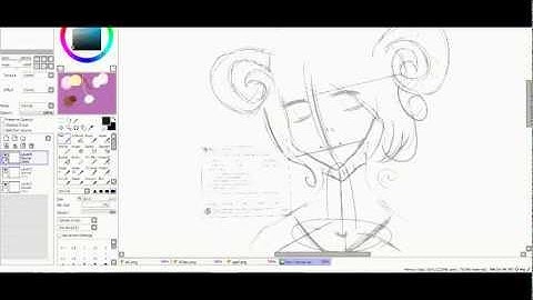 Paint tool sai- How I Do My Good Copy Of Drawings.