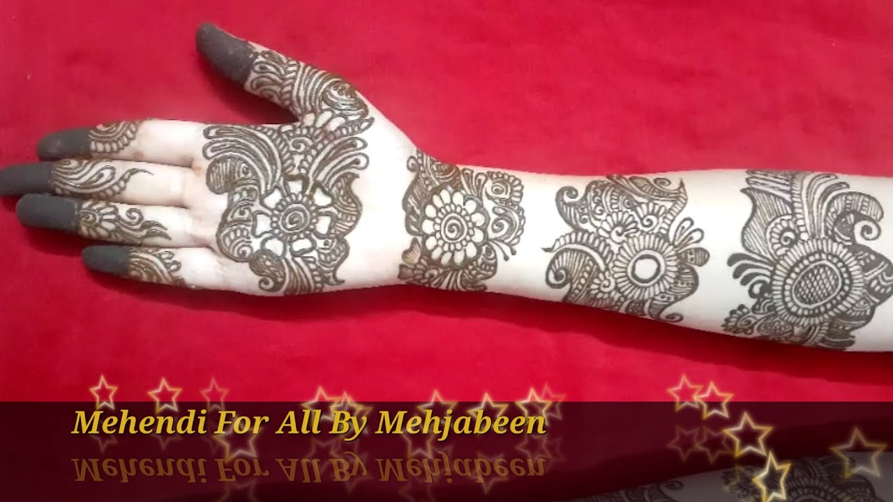 Simple Bangle Mehndi Design for Hands Easy Bangle Mehndi Design New