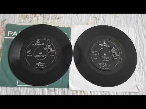 The Beatles - Help! single. Original press and later re-press differences.