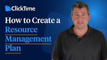 How to Create a Resource Management Plan