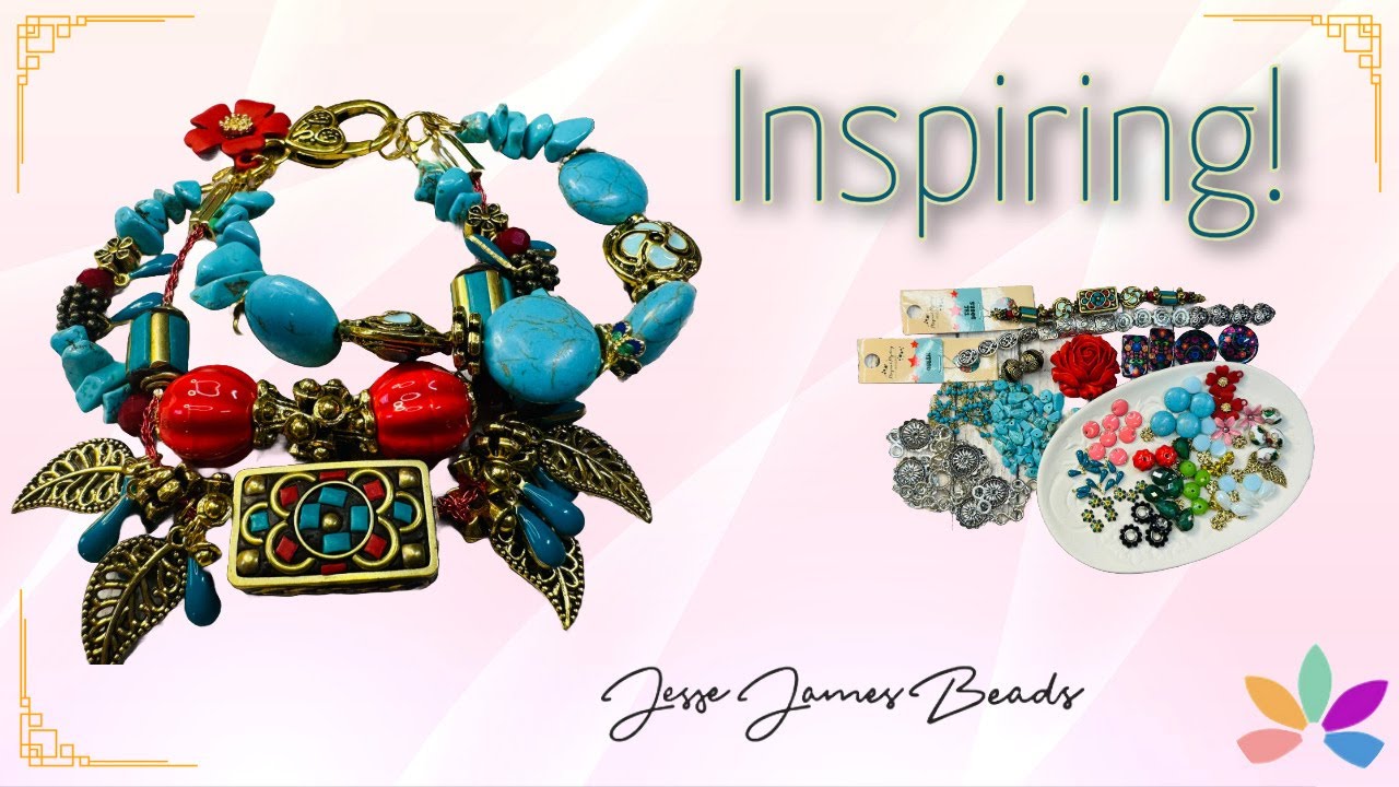 Unboxing and Design!! Jesse James Magical Mystery Bead Box Summer Festival!