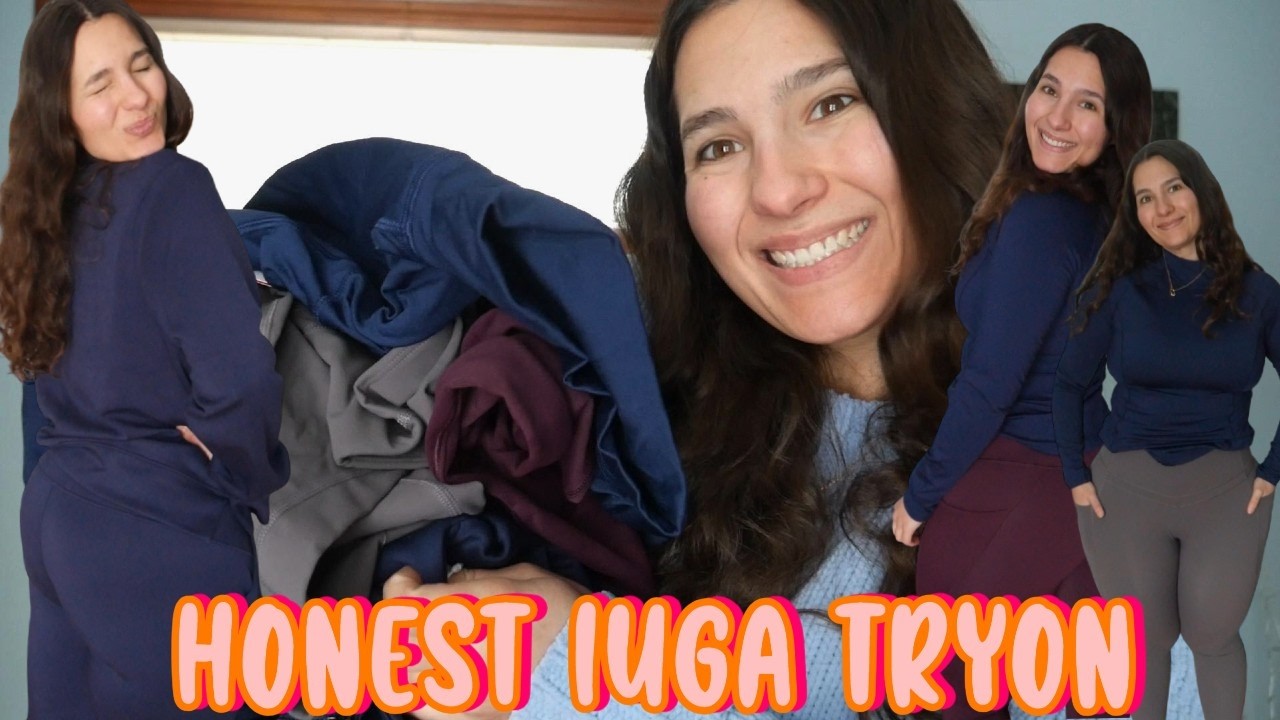 Honest IUGA Activewear Tryon Haul l leggings & more