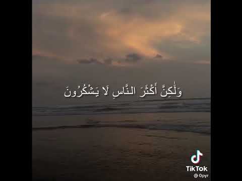 ان الله لذو فضل على الناس ولكن اكثر الناس لايشكرون الشيخ عبدالله