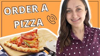 English Speaking Practice: Order a Pizza  || Real Conversation