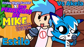 Estilo Vs Akela Friday Night Funkin X Las Perrerías De Mike Fannon Edition Ost Midi