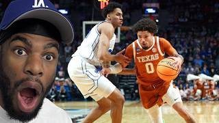 Texas Holds Off BYU (NCAA Tornament First Round Highlight Reaction)