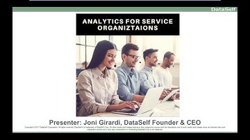 Analytics for Service Organizations with Tableau and DataSelf