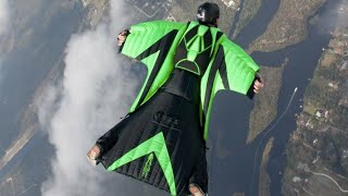 Wingsuits Soar High Over the Dolomite Mountains