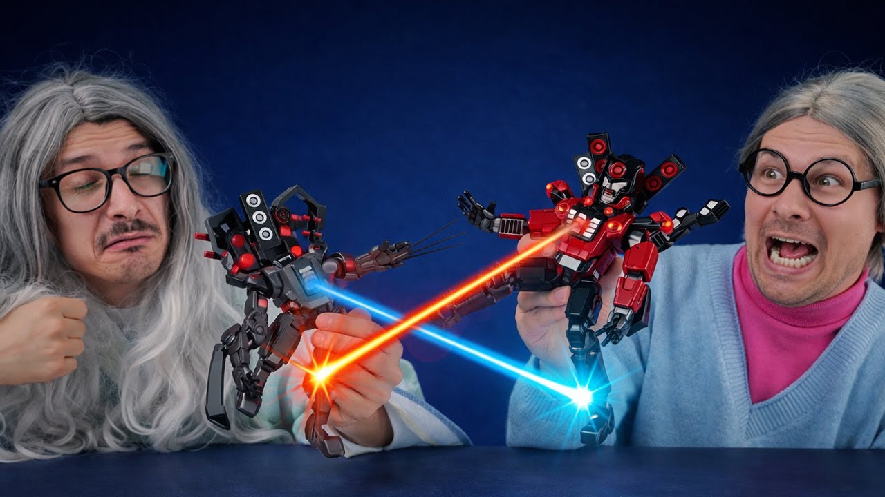 😱 Монстр-Титан Скибиди против Туалета Скибиди – решающая битва своими руками!