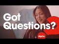 Got Questions about faith? #tryalpha