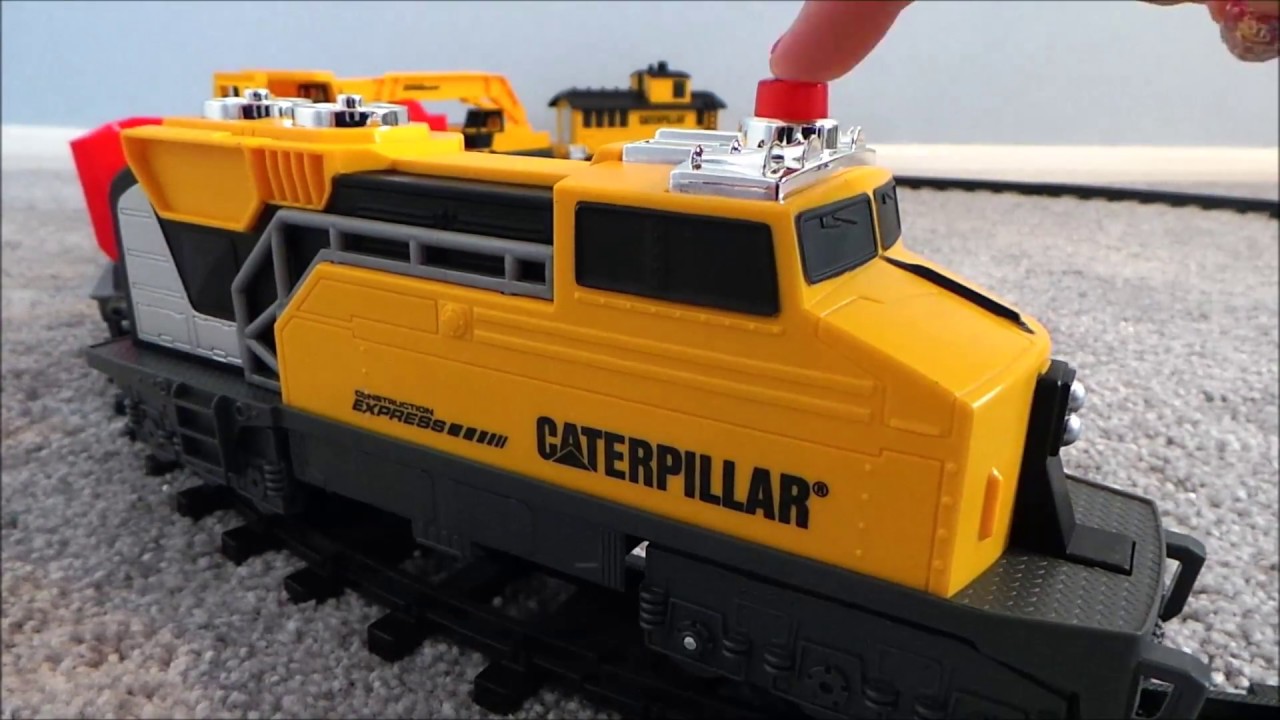 cat construction train