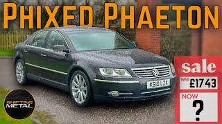 My cheap Phaeton is fixed - Here's what it cost!