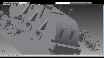 mô phỏng lắp ráp hộp giảm tốc