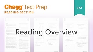 SAT prep - SAT Reading Overview - Chegg Test Prep