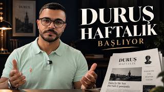 Yeni Haftalık Bültenimizi Tanıtıyorum Duruş Haftalık