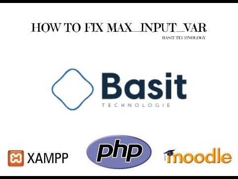 How to increase PHP Max Input Vars In Xampp PHP limit max_time_limit max_input_vars