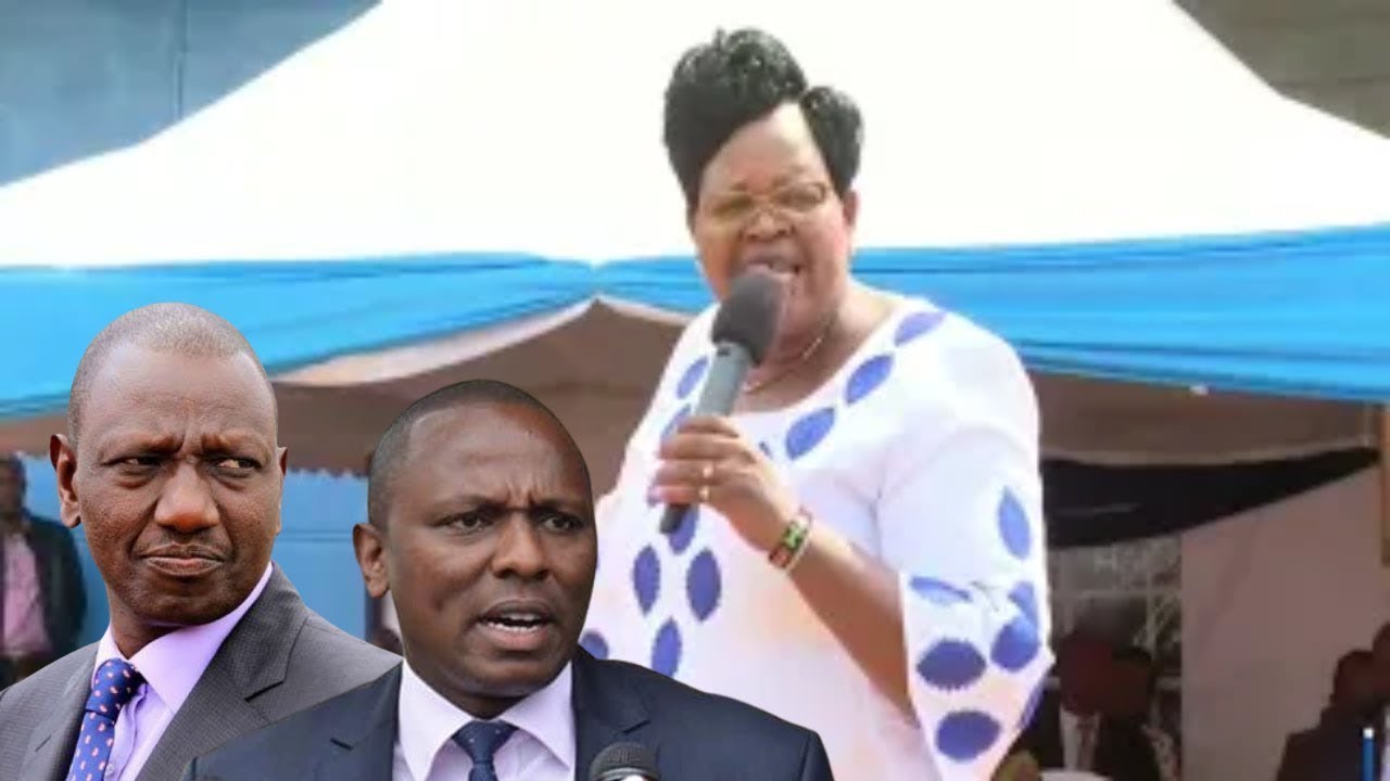 ANGRY NAIVASHA UDA MP WAMAUA LOSES TEMPER IN CHURCH AS HE LECTURES RUTO LIKE A KID!!!
