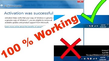 Activate windows 7 ultimate in 4 Second