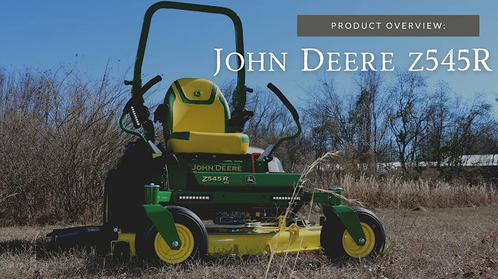 New Features Walk-Around: John Deere Z545R Mower