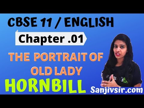 The Portrait Of Lady Class 11 Cbse English Chapter 1 Youtube