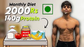 140g Protein Vegetarian Weight Loss Diet Plan In 2000 Rs. A Month | Full Day Of Eating