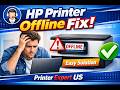 HP Printer Offline Fix (2026) | Easy Steps to Get Your Printer Back Online Fast