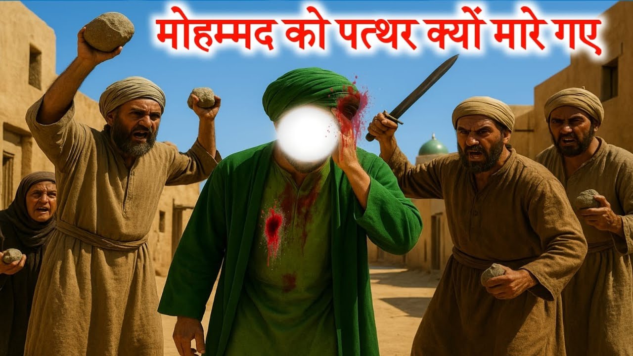 Muhammad ﷺ Ko Pathar | Q mare gye 😭Muhammad ﷺ Ki sad story | Islamic waqia 
