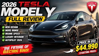2026 Tesla Model Y Full Review – The Future of Electric SUVs!