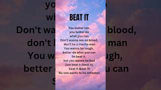Beat It|| Michael Jackson || 1982 Song#lyrics