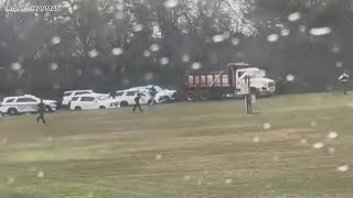 Man steals dump truck in Newberry, chase ensues