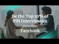 Webinar: Be the Top 10% of PM Interviewees by Facebook Product Leader, Raja Rajavel