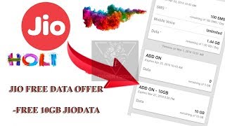 JIO FREE DATA OFFER || FREE 10GB DATA || FREE DATA screenshot 4