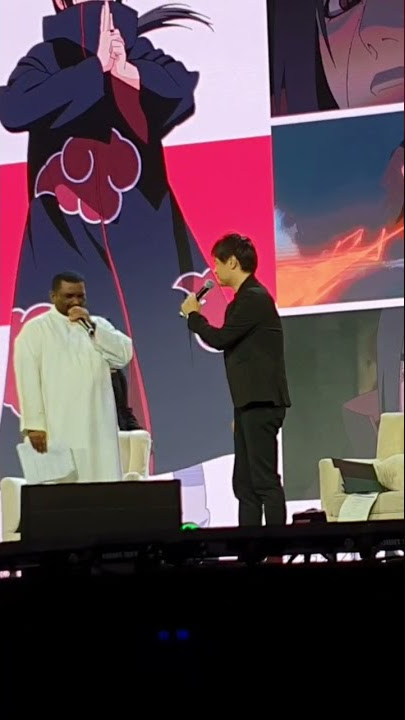 #naruto #itach voice actor hideo ishikawa in saudi arabia