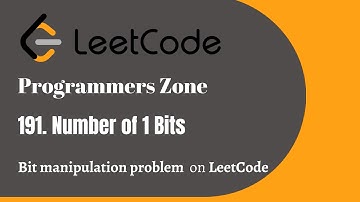 191-Number of 1 Bits number of set bits in a given numbers using bitwise and(&) most efficient soln.
