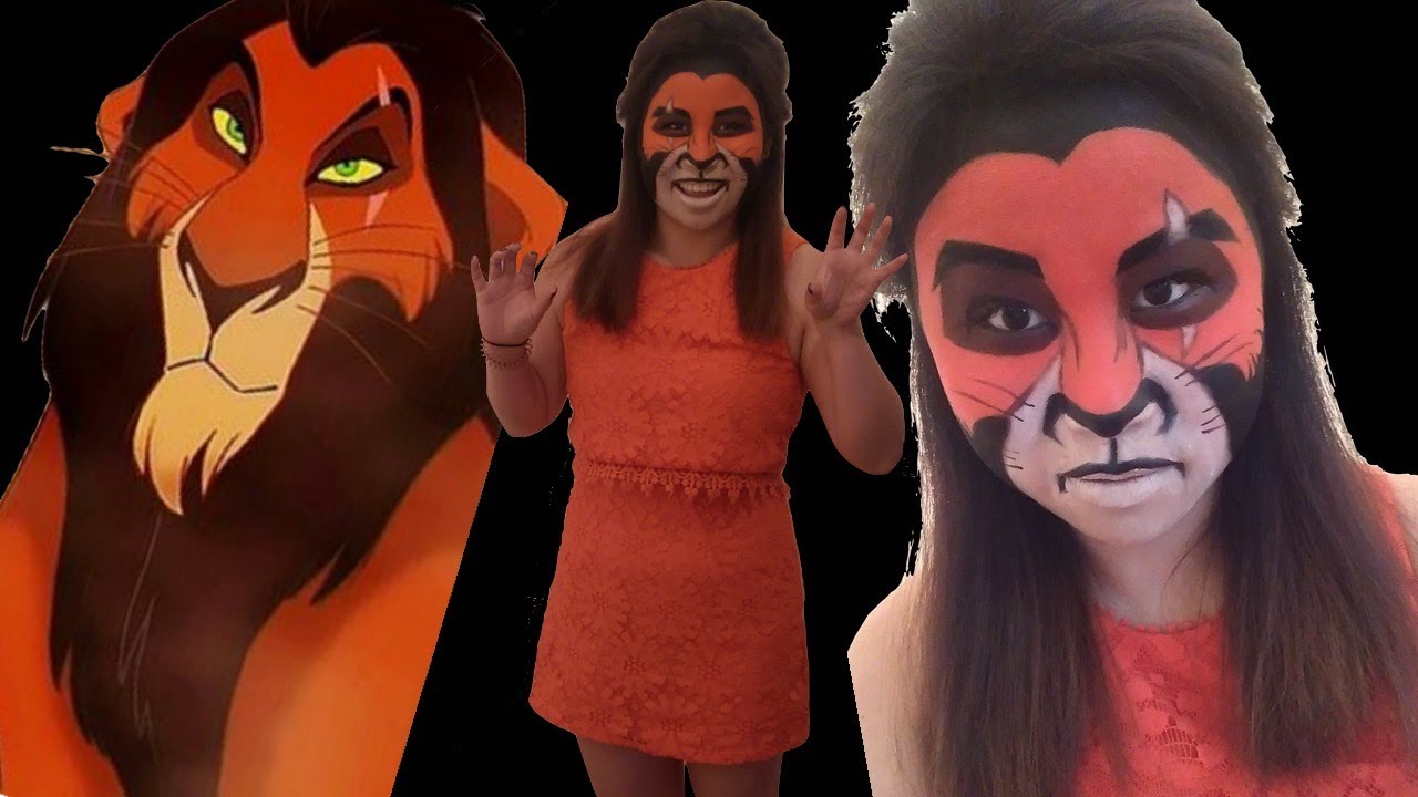 Scar Lion King Face Paint