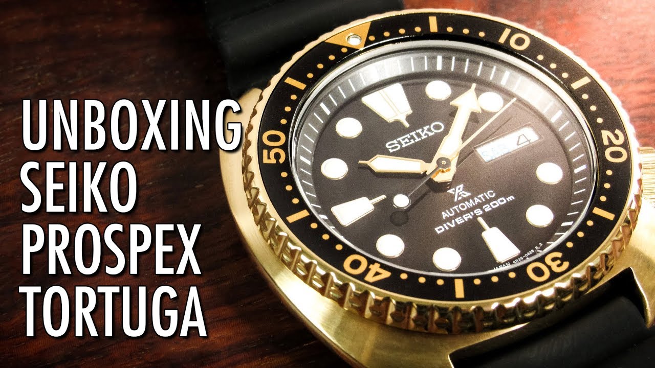 Unboxing Seiko Prospex 