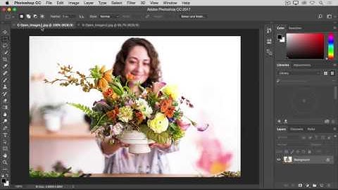 Open images | Photoshop basics for beginners | Adobe Photoshop CC tutorials