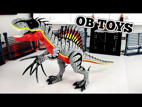 Tyrannosaurus Rex & Spinosaurus プラモデルキット 1/35 Scale Tyrannosaurus Rex & Spinosaurus - Jurassic Park